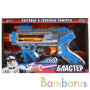 Бластер на бат. свет+звук в русс. кор. "Играем вместе" в кор.2*48шт | фото №0