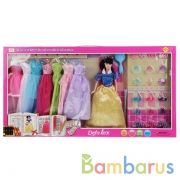 Кукла с набором одежды и аксесс., в ассорт. в кор. в кор.12шт | фото №0