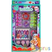 Косметика для девочек ЭНЧЕНТИМАЛС лак для ногтей, блестки, разделит кор МИЛАЯ ЛЕДИ в кор.2*108шт | фото №0