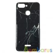 Чехол бампер Glass Case для Xiaomi Redmi 6 (Black) | фото №0