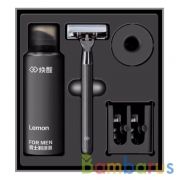Комплект для бритья Xiaomi Manual Razor Set H300-6 (набор из 2 сменных насадок и пены для бритья) | фото №0