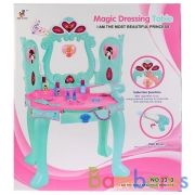 Набор игровой туалетный столик д/девочек, на бат. свет+звук, с зеркалом 3310 в кор. в кор.6шт | фото №0