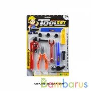 Набор строит. инструментов на карт. в кор.2*60шт | фото №0