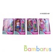 Кукла 29см с набором одежды, в ассорт. NK188 в кор. в кор.2*36шт | фото №0