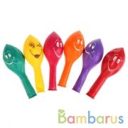 ШАР НАДУВНОЙ С РИСУНКОМ 14" УЛЫБКА  УП-50ШТ | фото №0