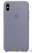 Чехол для Apple iPhone XS MAX Silicon Case Protect (Темная лаванда) | фото №0