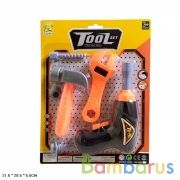 Набор строит инструментов с аксесс. C203-9 на карт. в кор.2*78шт | фото №0