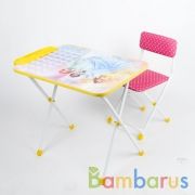 НАБОР ДЕТСКОЙ МЕБЕЛИ ДИСНЕЙ ПРИНЦЕССА (СТОЛ 570+МЯГК. СТУЛ+ПЕНАЛ) в кор.1шт | фото №0