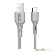 Дата-кабель Joyroom S-M357 Strong elastic data cable type-c (Серый) | фото №0