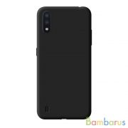 Чехол Deppa Gel Color Case для Samsung Galaxy A01 (2020) (Черный) | фото №0
