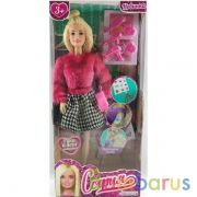 Кукла 29см софия-модница, набор тату, руки и ноги сгиб, с акс в кор КАРАПУЗ в кор.24шт | фото №0