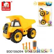 Конструктор машина с ключом в пак. (русс. уп.) в кор.2*60шт | фото №0