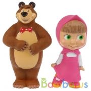 Игрушка пластизоль для ванны Персонажи "МАША и МЕДВЕДЬ" Капитошка в кор.4*24шт | фото №0