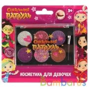 Косметика для девочек СКАЗОЧНЫЙ ПАТРУЛЬ тени для век, блистер МИЛАЯ ЛЕДИ в кор.4*24шт | фото №0