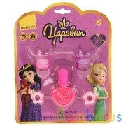 Косметика ДЛЯ ДЕВОЧЕК Царевны лак, блеск для губ, блистер МИЛАЯ ЛЕДИ в кор.2*216шт | фото №0