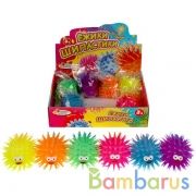 Игрушка ёжики-шипастики, со светом, 6 цветов в пак. в дисплее ТМ "ИГРАЕМ ВМЕСТЕ" уп-12шт в кор.12уп | фото №0
