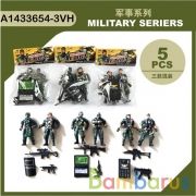 Набор солдатиков с аксесс. в пак. в кор.2*384шт | фото №0