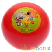 Мяч 23 см "МИМИМИШКИ" цвет в ассорт., в сетке ТМ "ИГРАЕМ ВМЕСТЕ" в кор.144шт | фото №0