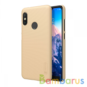 Чехол бампер NILLKIN Super Frosted Shield для Xiaomi Redmi 6 Pro / Mi A2 Lite (Gold) | фото №0