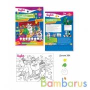 Набор д/дет тв-ва БУБА холст на карт. для росп. по ном. с дек. (17х23см) MultiArt в кор.50шт | фото №0