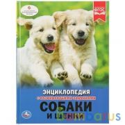 "УМКА". СОБАКИ И ЩЕНКИ (ЭНЦИКЛОПЕДИЯ А4). ТВЕРДЫЙ ПЕРЕПЛЕТ. БУМАГА МЕЛОВАННАЯ 130Г. в кор.15шт | фото №0