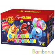 СуперСалют СС7286 Батарея салютов Страшно красивый (0,8"х120) Фейерверк | фото №0