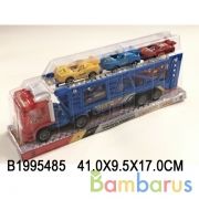 Трейлер инерц. с 5-ю машинками в пласт. в кор.2*30шт | фото №0