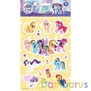 Мягкие многораз. наклейки 137х247мм МОЙ МАЛЕНЬКИЙ ПОНИ Умка уп-10шт в кор.40уп | фото №0