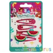 Аксессуары д/девочек ЭНЧЕНТИМАЛС 4 заколки с украшениями на карт в пак МИЛАЯ ЛЕДИ уп-12шт в кор100уп | фото №0