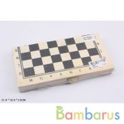 Шахматы (дерево) S068-1 в пак. в кор.180шт | фото №0