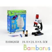 Микроскоп на бат. с акессс. в русс. кор. в кор.2*18шт | фото №0