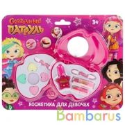 Косметика для девочек "СКАЗОЧНЫЙ ПАТРУЛЬ" тени, помада, лак д/ногтей в кор. МИЛАЯ ЛЕДИ в кор.2*120шт | фото №0