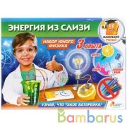 ИГРУШКА ОПЫТЫ "ИГРАЕМ ВМЕСТЕ": Энергия из слизи, со звуком в русс. кор. в кор.36шт | фото №0