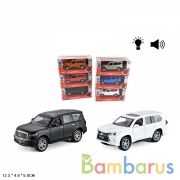 Машина металл инерц. свет+звук, открыв. двери, в ассорт. в кор. в кор.2*108шт | фото №0