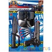 Набор оружия ПОЛИЦИЯ присоски, блист.26*38*5см ИГРАЕМ ВМЕСТЕ в кор.2*84шт | фото №0