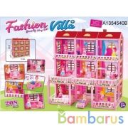 Дом для кукол с аксесс. в кор. в кор.10шт | фото №0