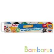 Акварель БУБА 6цв, картон рукав Умка в кор.30шт | фото №0