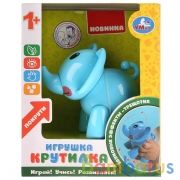 Развивающая крутилка слон, синий цвет в русс. кор. Умка в кор. 2*90шт | фото №0