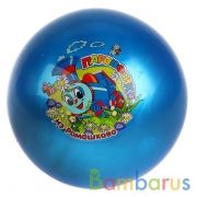 МЯЧ "ИГРАЕМ ВМЕСТЕ" "ПАРОВОЗИК ИЗ РОМАШКОВО" ЦВЕТ В АССОРТ. 23СМ В СЕТКЕ (РУСС. УП.) в кор.144шт | фото №0