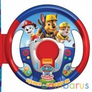 Щенки спатели. Щенячий Патруль (1 кн. 3 пес., в виде руля) 210х210мм 10 стр Умка в кор.24шт | фото №0