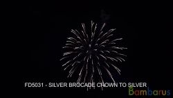 FD5031 SILVER BROCADE CROWN TO SILVER | фото №0