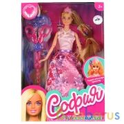 КУКЛА 29СМ, ТМ КАРАПУЗ, СОФИЯ ПРИНЦЕССА С ДОПОЛНИТ. ЛОКОНАМИ И АКСЕСС. ДЛЯ ВОЛОС В КОР. в кор.48шт | фото №0