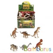 ДИНОЗАВР "ИГРАЕМ ВМЕСТЕ" 8 ВИДОВ В АССОРТ., 4" В ДИСПЛЕЕ (РУСС. УП.) УП-24ШТ в кор.2уп | фото №0