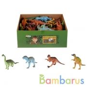 ДИНОЗАВР "ИГРАЕМ ВМЕСТЕ" 15-17,5СМ, В АССОРТ., С ХЭНТЭГОМ В ДИСПЛЕЕ УП-36ШТ в кор.12уп | фото №0