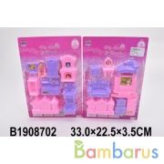 Мебель для кукол в ассорт. 115 на карт. в кор.2*84шт | фото №0