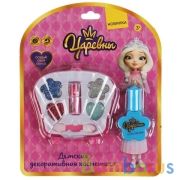 Косметика ДЛЯ ДЕВОЧЕК Царевны тени для век c блестками помада, лак, блистер МИЛАЯ ЛЕДИ в кор.2*216шт | фото №0