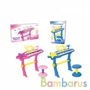 Пианино (электроорган) на бат. цвет в ассорт. в кор. в кор.8шт | фото №0