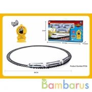 Железная дорога р/у свет+звук PY06 в кор. в кор.24шт | фото №0