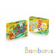 Набор с тестом для лепки и формочками Ми-ми-мишки готовим вместе, 24 см МУЛЬТИ АРТ в кор.8шт | фото №0