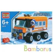 КОНСТРУКТОР "ГОРОД МАСТЕРОВ" АРКТИКА: ПОЛЯРНЫЙ ВЕЗДЕХОД С ФИГУРКОЙ, 170ДЕТ. В РУСС. КОР. в кор.36шт | фото №0